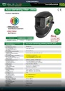 หน้ากากเชื่อมออโต้ Auto-darkening Fiter 350s ปรับกรองแสงอัตโนมัติ Longwell