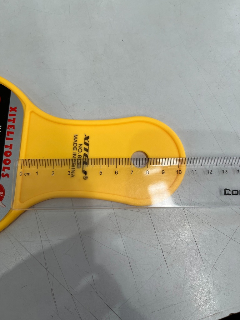 เกียงโป๊วสี พลาสติกหน้าปาดบาง 5" 5801-3 XITELI