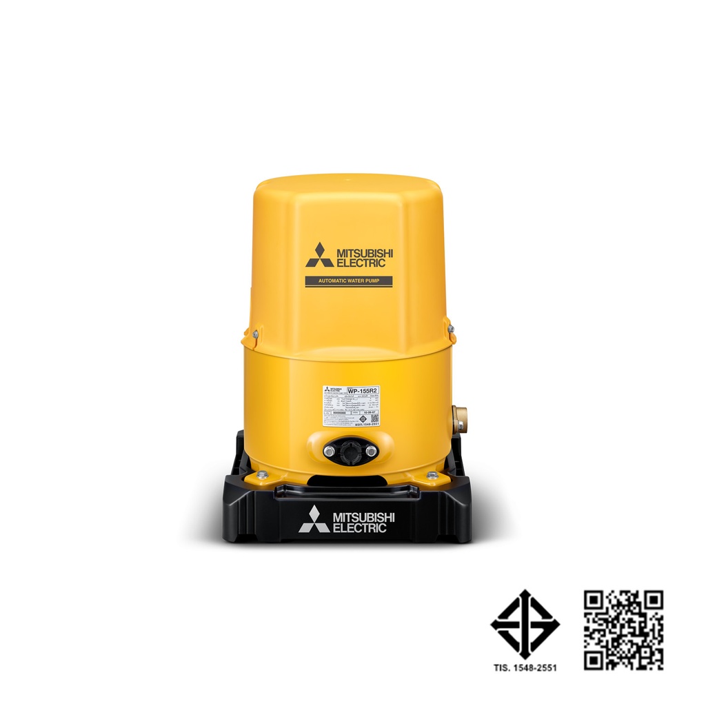ปั๊มน้ำอัตโนมัติ WP-155R2 150W MITSUBISHI
