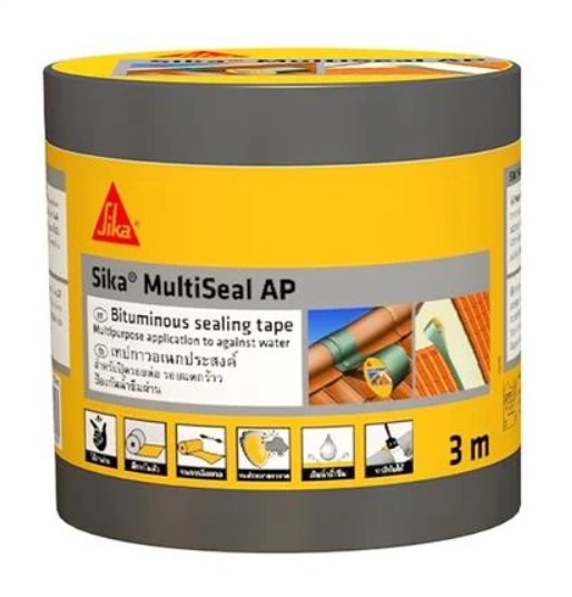 -เทปกาว Multiseal - AP 100mm x 3m Grey Sika