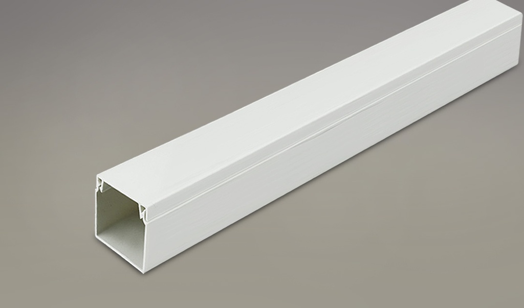 NNWW6040 W/G รางเก็บสายไฟแบบทึบ ขนาด 60x40mm. NANO