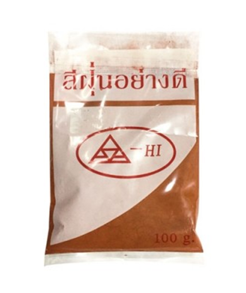 สีฝุ่นแดง 1ขีด ASAHI