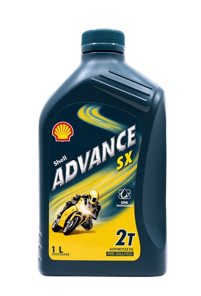 -น้ำมันเครื่อง 2T 1L ADV SX SHELL
