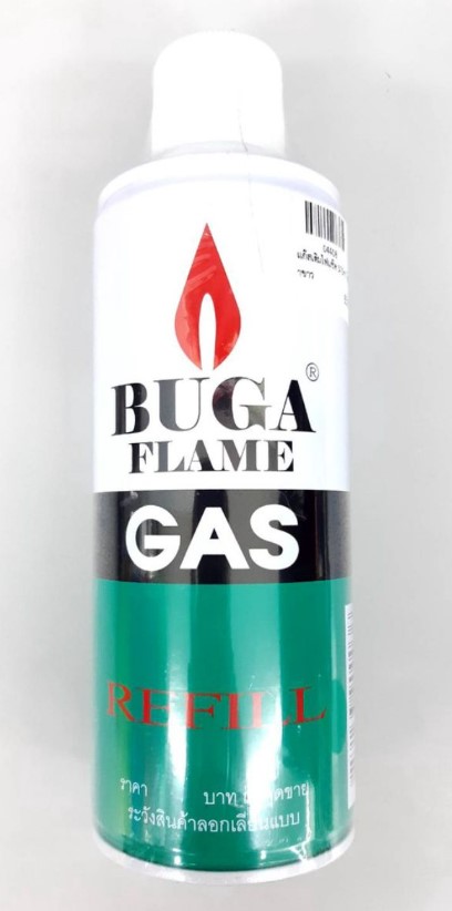 แก๊สกระป๋อง 375ML BUGA FLAME