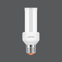 -หลอดตะเกียบ LED COMPACT U-TYPE 5W แสง WARMWHITE LAMPTAN