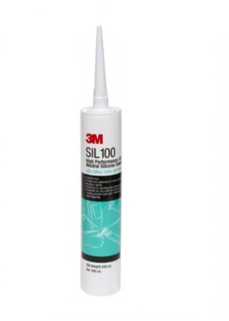 -ซิลิโคน 100% อย่างดี สีขาว 3M