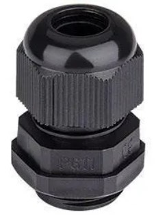 CABLE GLAND NYLON PG 11 BK PEOPLE (QTY 4)