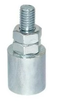 ล้อประคองเกลียวเหล็ก 1.1/4”(ชุบซิงค์)