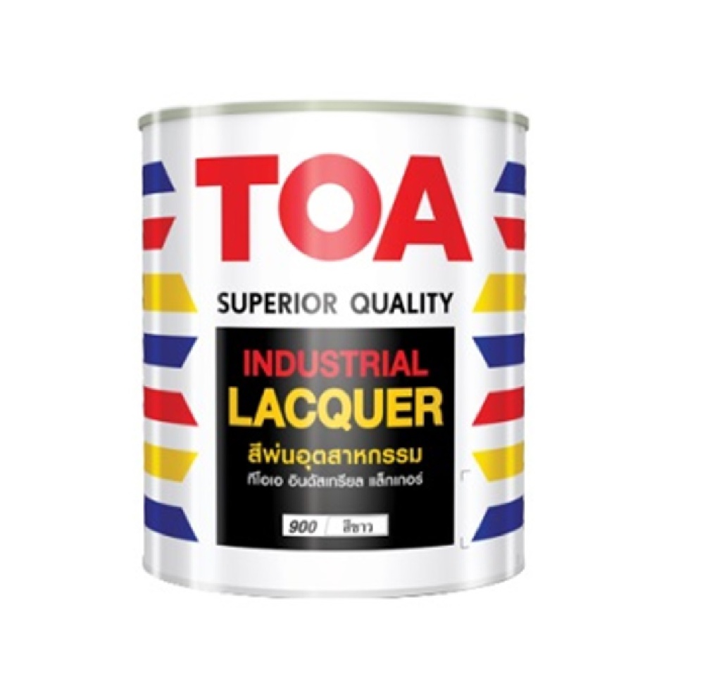 สีพ่นอุตสาหกรรม เงา 1/4กล. เบส B TOA