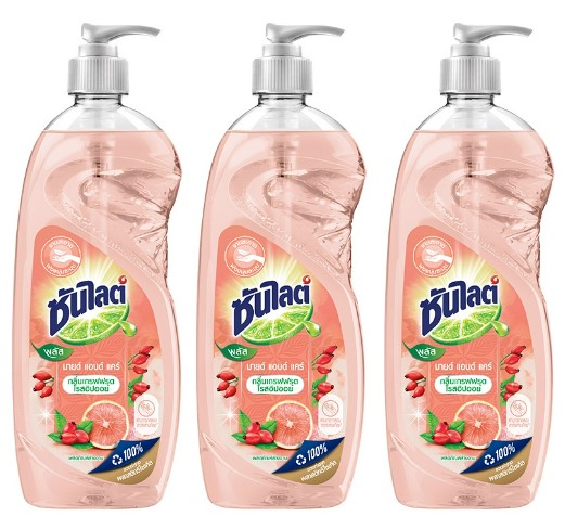 -น้ำยาล้างจานออเรนจ์ยูซุ 750ml ขวดปั๊ม ซันไลต์