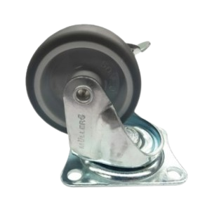 ล้อโพลี J11TJP050SB1 2" มีเบรค FIXTON+