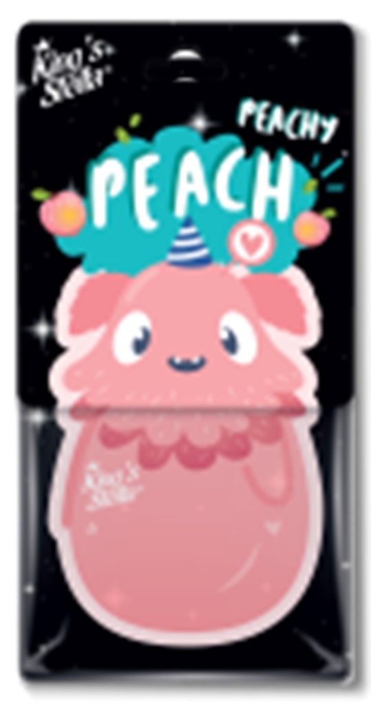 -แผ่นหอมปรับอากาศ ลิตเติ้ล มอนสเตอร์ 13g. กลิ่น Peachy Peach King's Stella