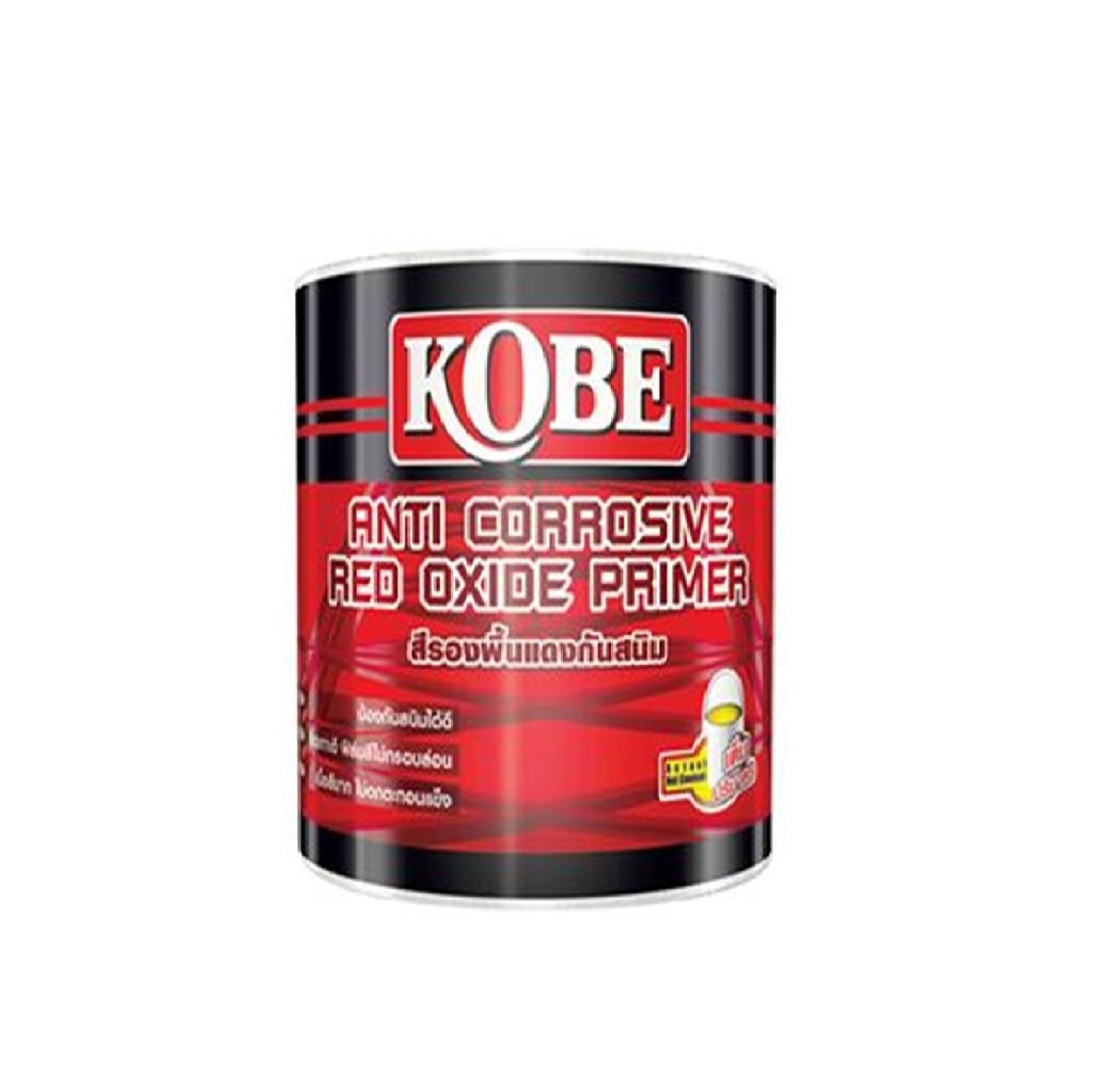 สีรองพื้นกันสนิม #K101  แดง 1 ก.ล. KOBE
