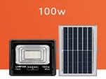 -LED SOLAR FLOODLIGHT SMART SENSOR PAX 100W DL  P.3 LAMPTAN