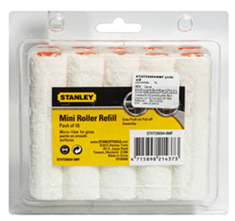 อะไหล่ลูกกลิ้งสีน้ำมัน  4" (10ชิ้น/แพ็ค) 29-094-8MF STANLEY