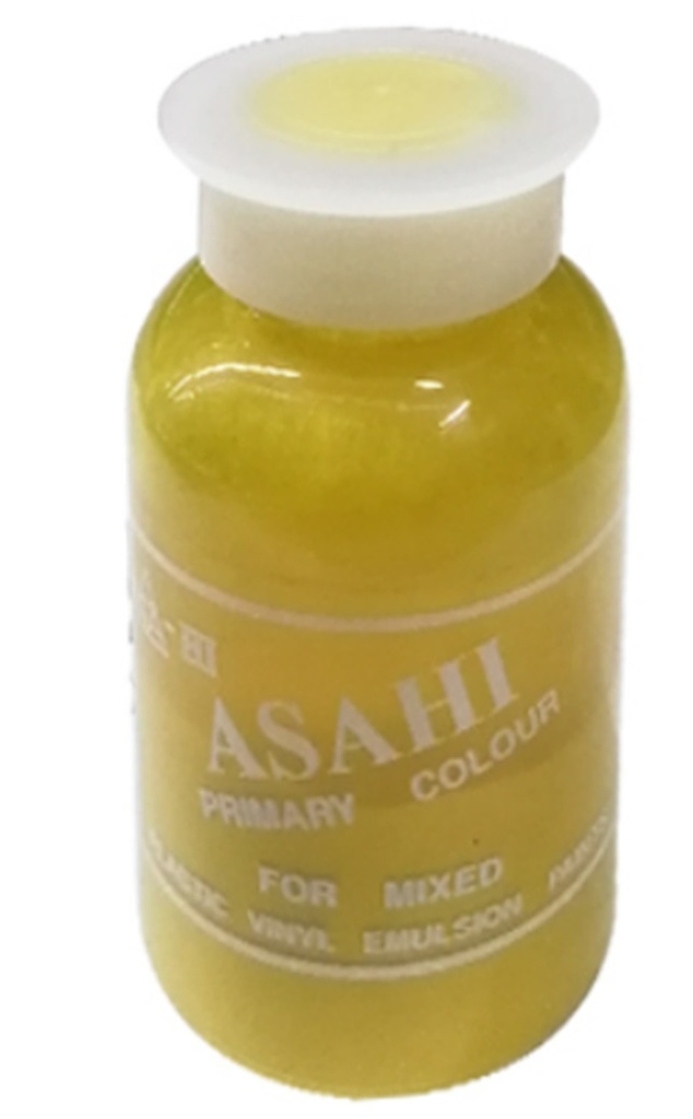 แม่สีน้ำ 100 ml เหลือง ASAHI