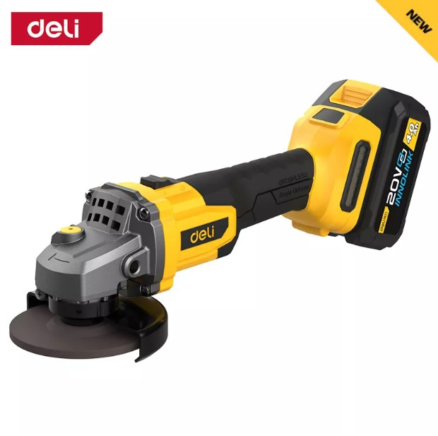 -เครื่องเจียรไร้สาย 4" 20V EDC600 DELI+