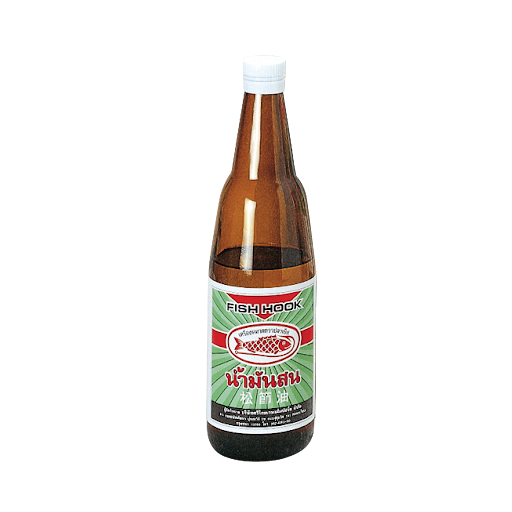 น้ำมันสน 0.450L ปลาเบ็ด