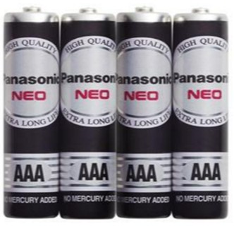 ถ่าน PANASONIC NEO AAA R03NT/4SL แพ็ค 4 ชิ้น