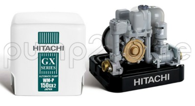 -ปั๊มน้ำอัตโนมัติขนาดกะทัดรัด แรงดันคงที่ WM-P 150GX2 150W HITACHI