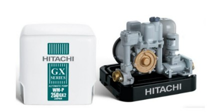 -ปั๊มน้ำอัตโนมัติขนาดกะทัดรัด แรงดันคงที่ WM-P 250GX2 250W HITACHI