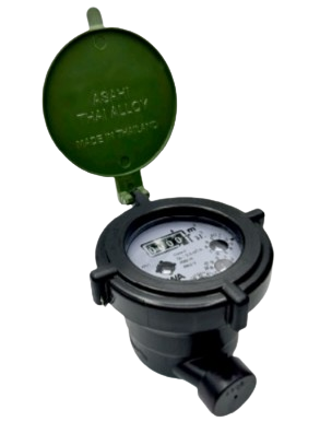 มิเตอร์น้ำพลาสติก SV-P (15) 1/2" SANWA LITE