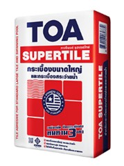 ทีโอเอ กาวซีเมนต์ ซุปเปอร์ไทล์  (ปูนกาวถุงแดง) 20kg.