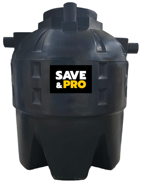 ถังบำบัดเกอะกรองไร้อากาศ 800L SAVE&PRO