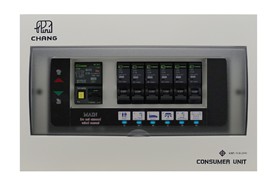 -ตู้คอนซูมเมอร์ 6 ช่อง พร้อมเมน RCBO 63A UPR-6 CHANG