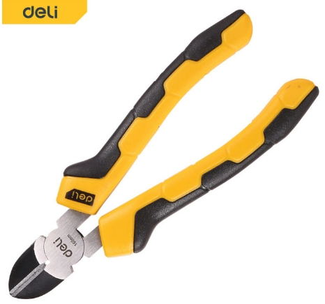 คีมปากเฉียง 6" EDL2206 DELI+