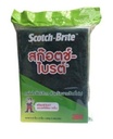 สก็อตไบรท์ 4.5"x6" 7496 สีเขียว 3M (5แผ่น)
