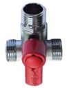 บอลวาล์ว 3ทาง ผผผ เกลียวนอก 1/2" VIZ6090 VEGARR