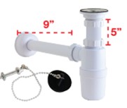 [1001191] ท่อน้ำทิ้ง+สะดืออ่าง 2ตอน VS141 VEGARR