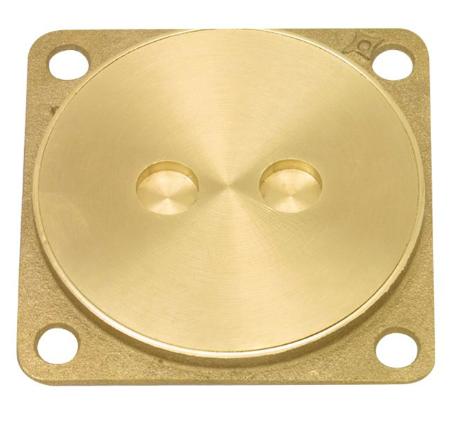 [1001199] ฝาส้วมทองเหลือง ขนาด 6" V0060 VEGARR