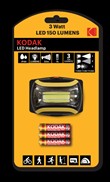 [1001264] LED ไฟฉายคาดศีรษะ HEADLAMP-3W+ถ่าน KODAK