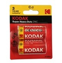 -ZINC super heavy duty C battery 2 pack blister KODAK