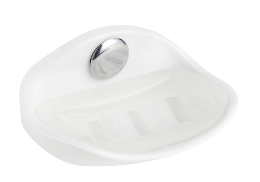 [1001664] ที่วางสบู่ FS04 ขาว PIXO