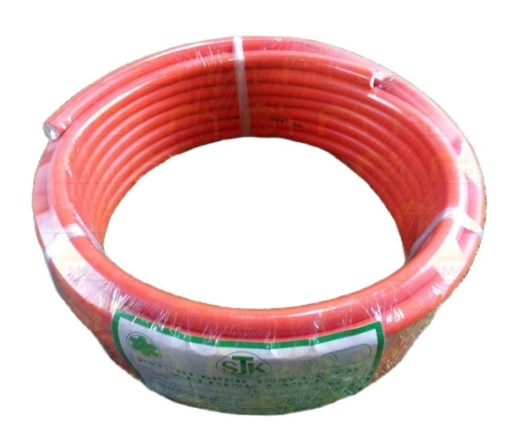 [1001671] สายเชื่อม #35 10เมตร สีส้ม