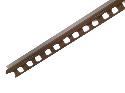 [1001697] คิ้วพีวีซี รุ่น ECO น้ำตาล FIX&BUILD+