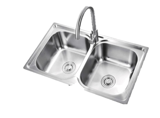 [1001703] ซิงค์ล้างจาน 2หลุม 8045 LAMPARD +