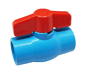 [1001729] บอลวาล์วพีวีซี 3/4" สวม LUCKY