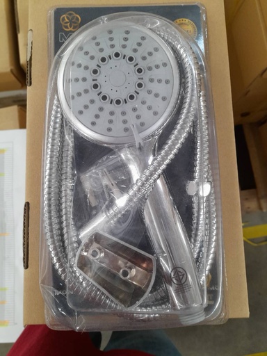 [1001890] ชุดฝักบัว โครเมี่ยม สายอ่อน SR330 MONARCH+