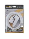 -ชุดฉีดชำระ พลาสติก SR/120 FIX&BUILD สีขาว+
