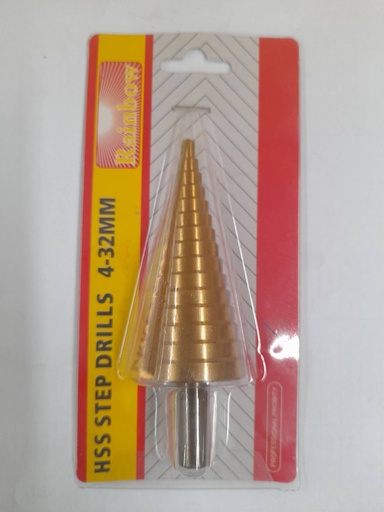 [1002009] ดอกสว่านเจาะเหล็กระดับ 4-32มม RB แกน10