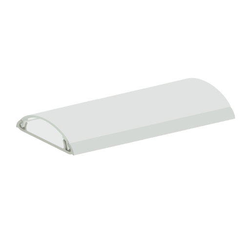 [1002116] NNFT40 W รางเก็บสายไฟแบบหลังเต่า ขนาด 13x40mm. =W NANO