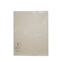 -แฟ้มปกหนัง ไส้ใน 20 ซอง A4 A5322 เหลือง COMIX+