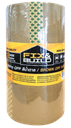 เทป OPP น้ำตาล 2" x 20Y FIX&BUILD+(แพค3ม้วน)
