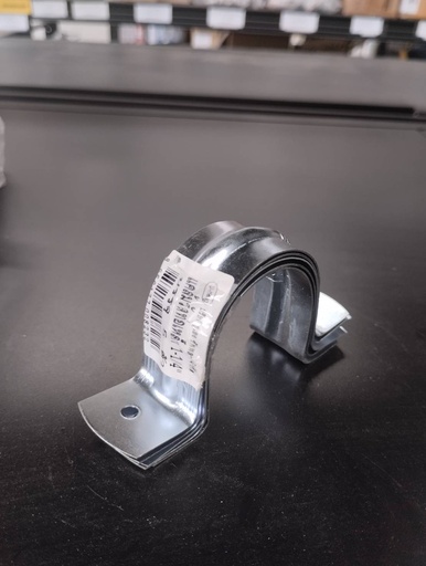 [1002897] กิ๊บจับท่อ 1.1/4 สังกะสี