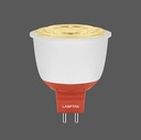 หลอดโพลีคาร์บอร์เนต LED MR16 DIMMABLE 7W 220V แสง WARMWHITE LAMPTAN
