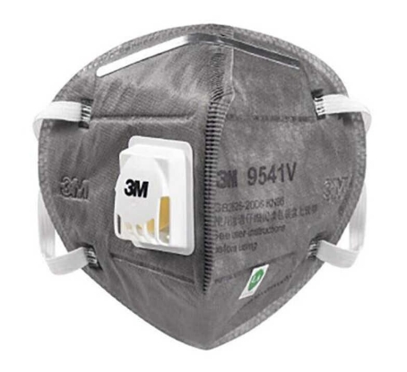 [1003102] หน้ากากกันกลิ่น/ไอระเหย 9541V P2 3M